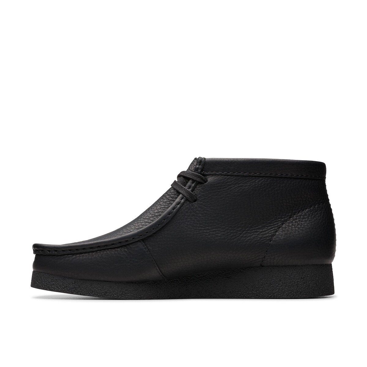 Chaussures en cuir WALLABEE noir, CLARKS