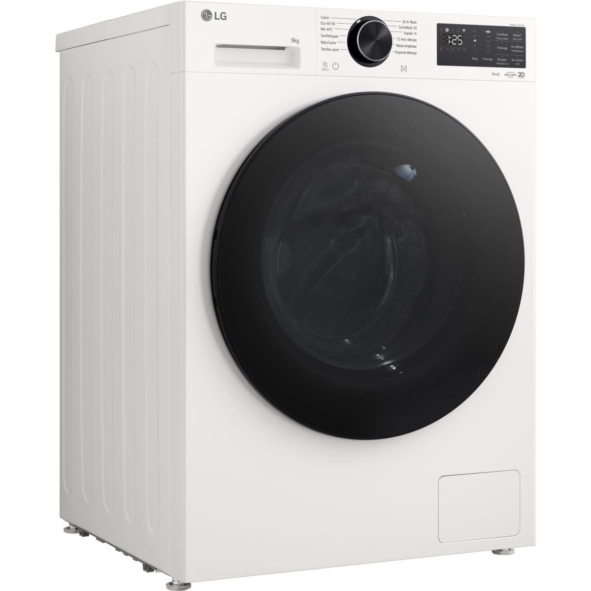 Lave linge hublot F94X56WSTA couleur unique, LG