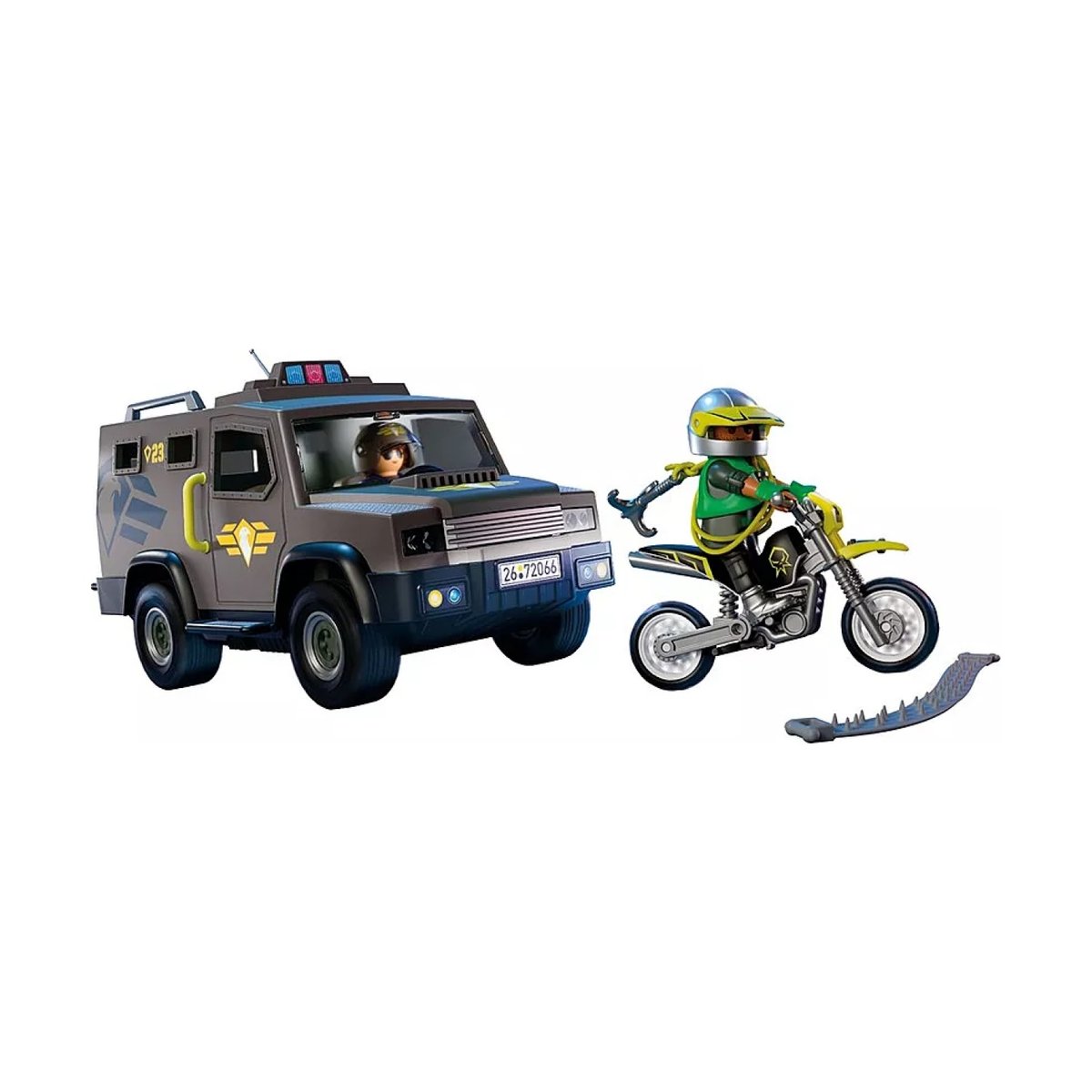 PromoPack Fourgon forces spéciales multicolore, PLAYMOBIL