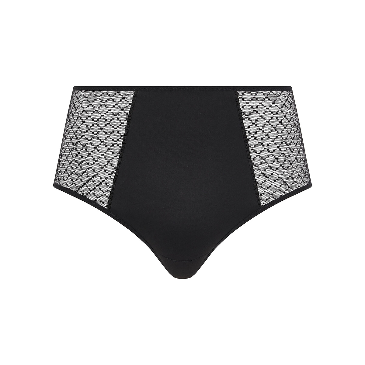 Bedekkende slip met hoge taille Norah Chic zwart, CHANTELLE