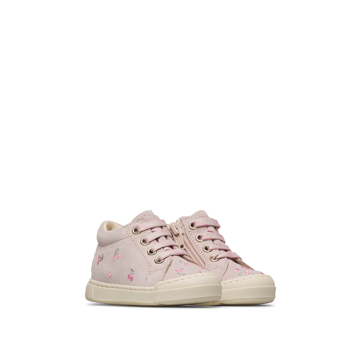 Sneakers en daim SNOPES EMBR.CHERRY ZIP rose poudré-, FALCOTTO