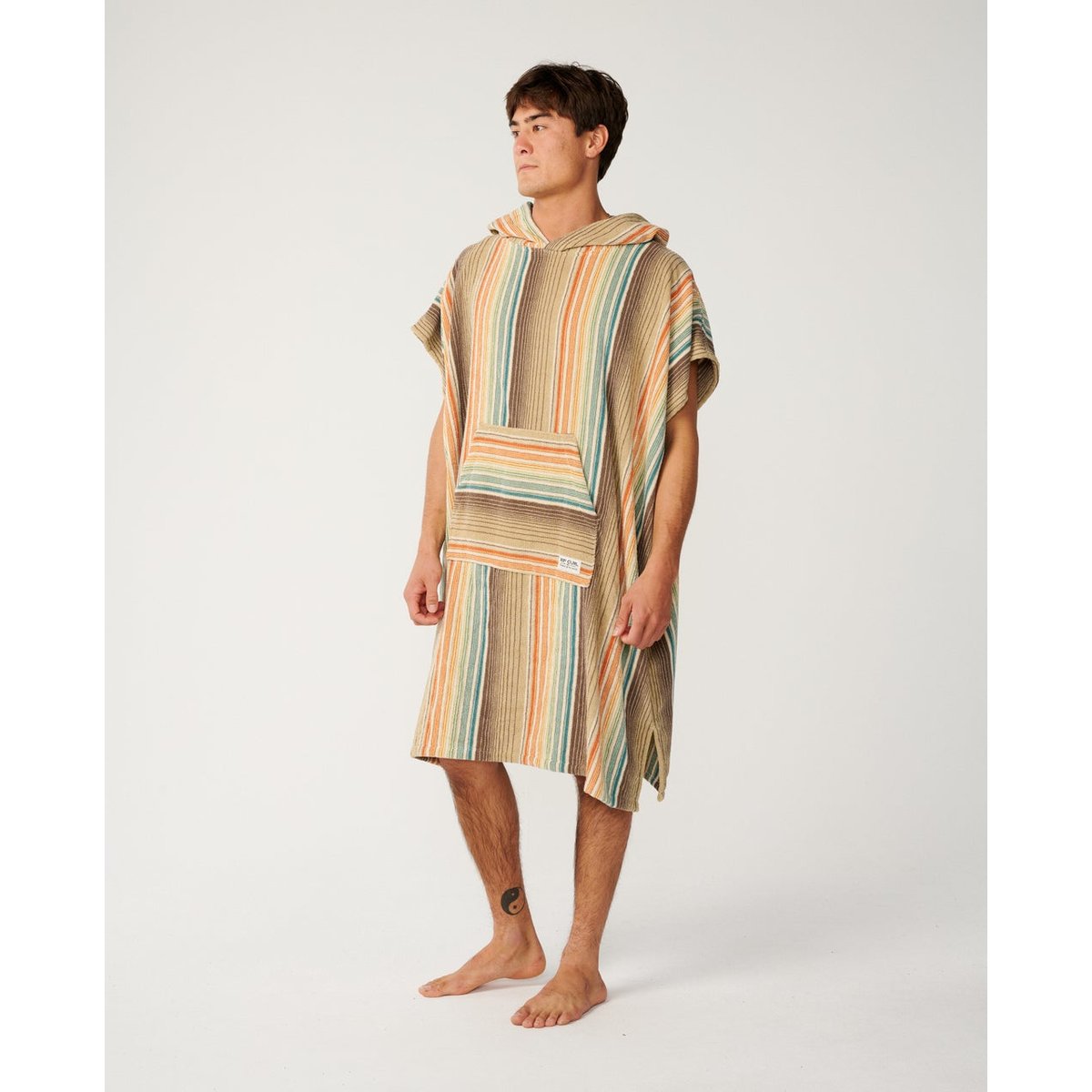 Poncho SURF CLASSIC khaki sand, RIP CURL