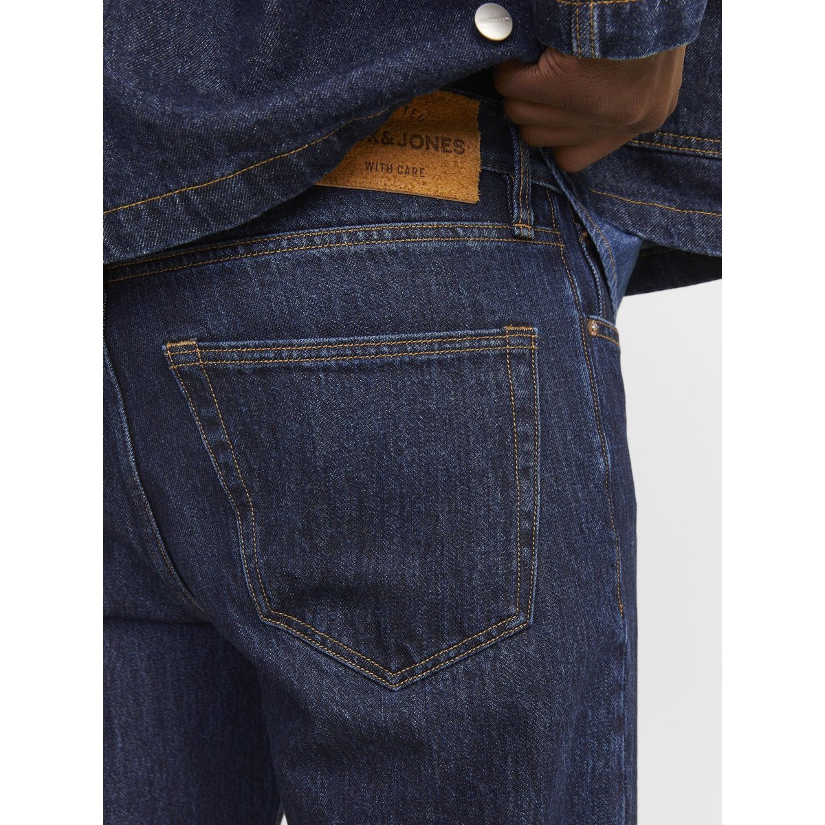 Jean À Coupe Ample blue denim, JACK & JONES