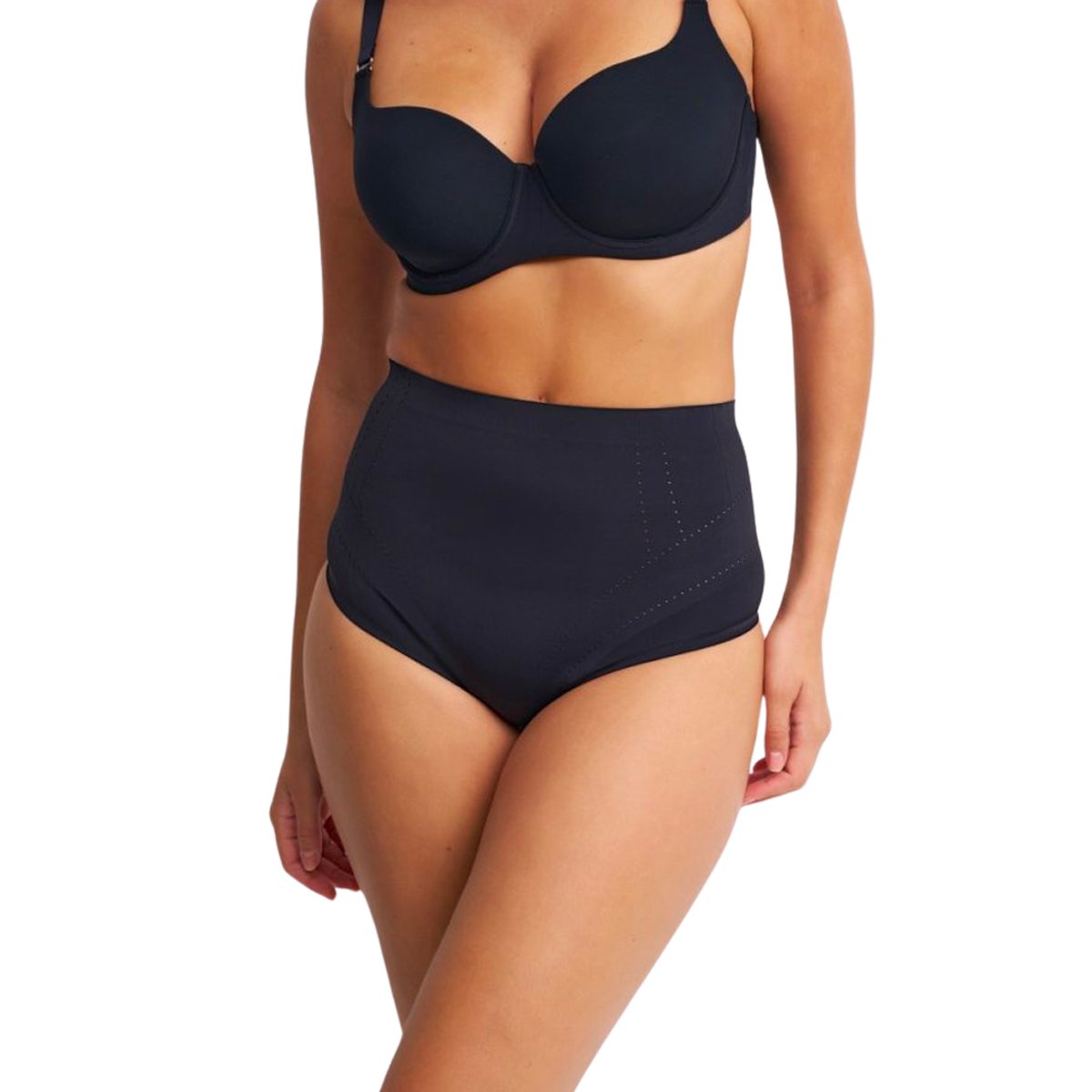 String gainant taille haute SCULPT noir, LUNA SPLENDIDA