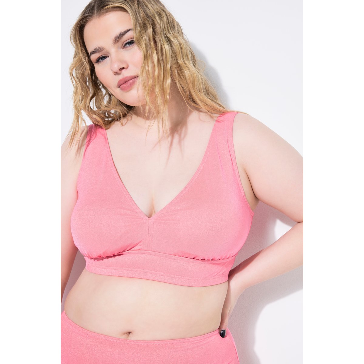 Haut de bikini à coques souples rose, STUDIO UNTOLD