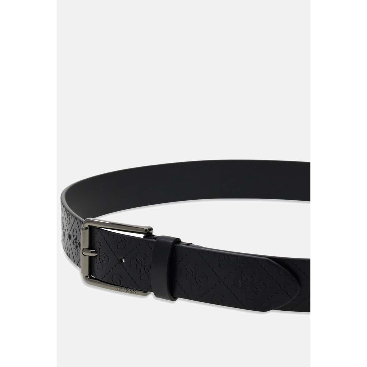 Ceinture Logo Milano 4G noir, GUESS