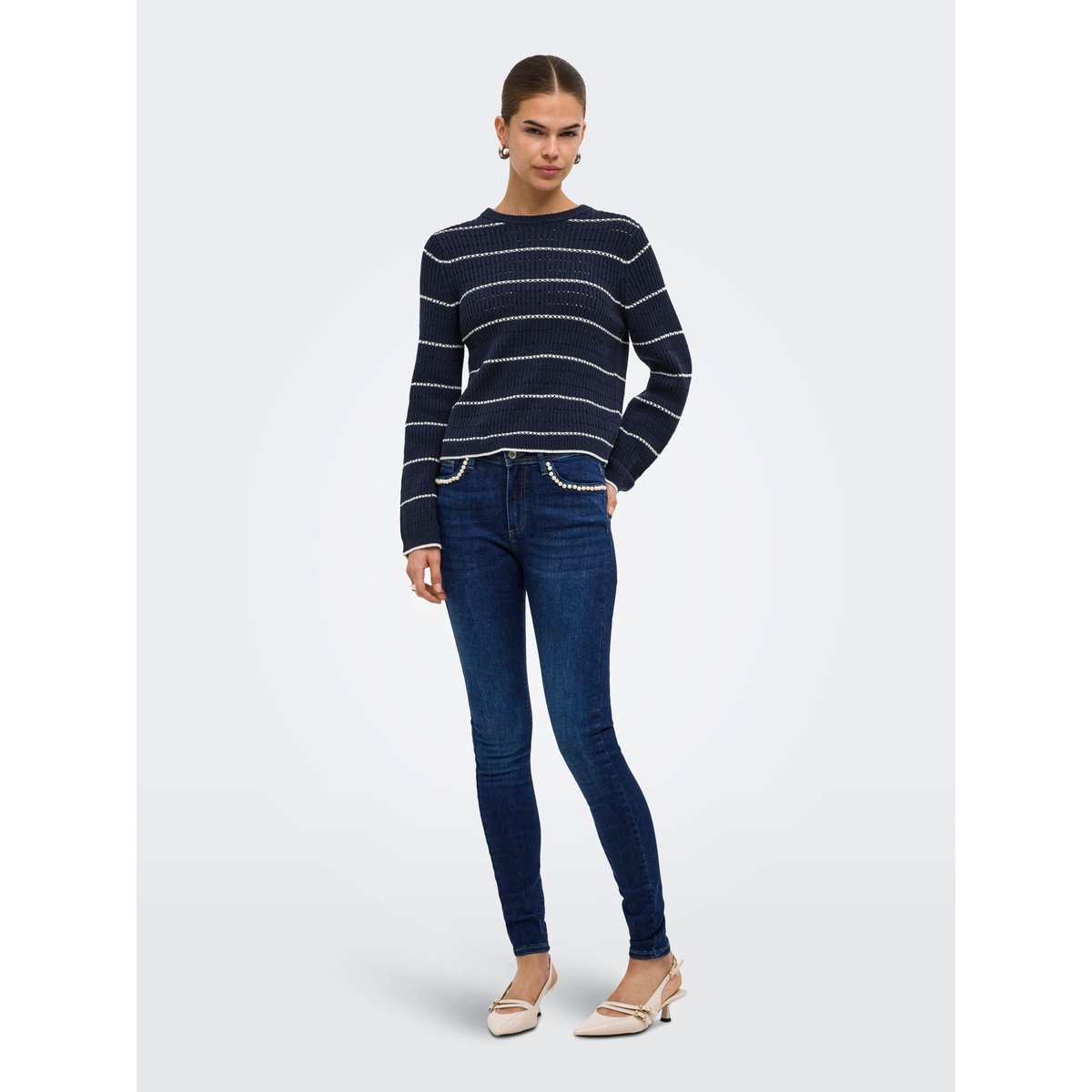 Pull En Maille night sky 1, ONLY