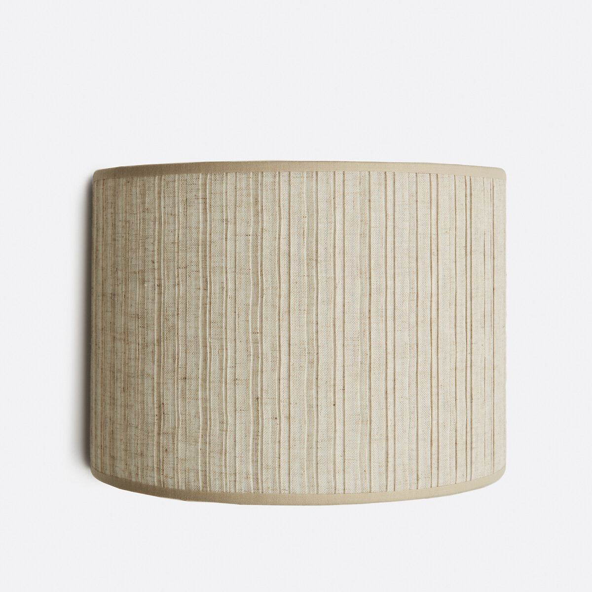 Wandlamp in geplooid linnen H18 cm, Jakoma naturel, LA REDOUTE INTERIEURS