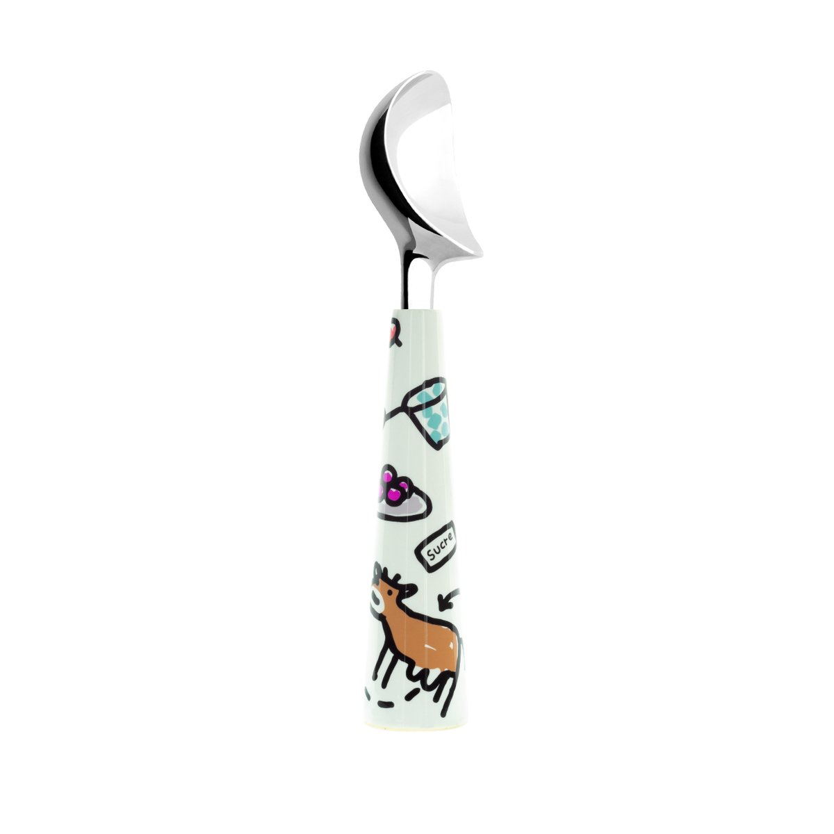 Cuillère à glace  Scoop jardin fleuri, PYLONES