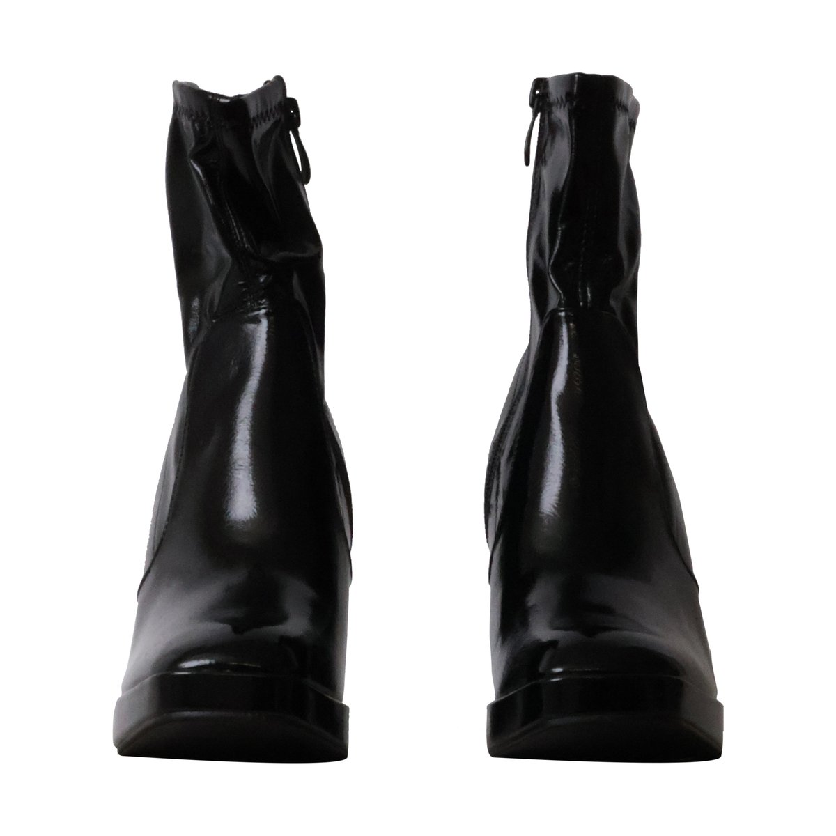 Bottines à Talon Zip noir, ENZA NUCCI