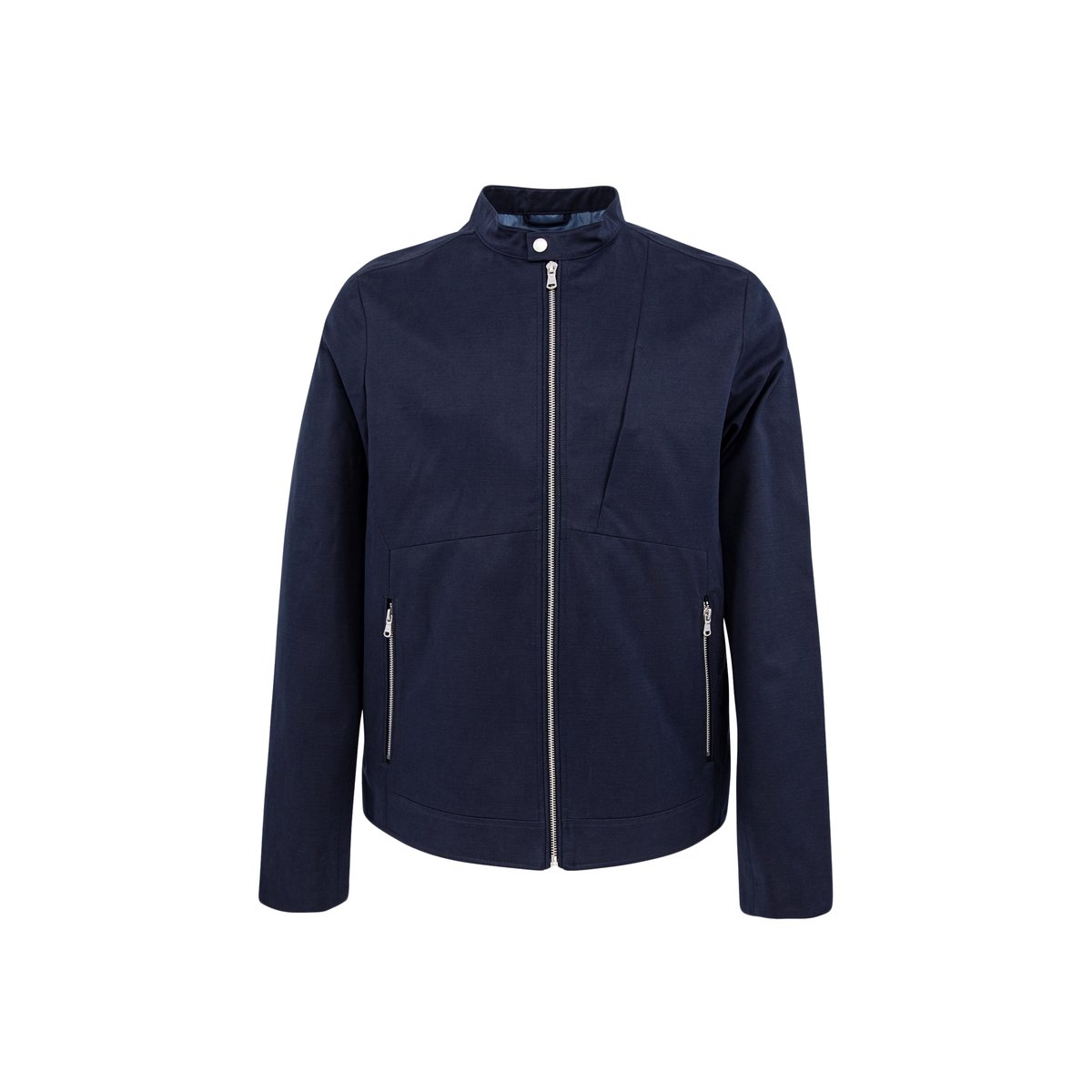 Blouson à col pressionné bleu marine, IKKS