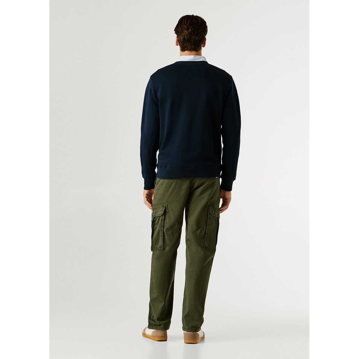Sweat col rond SOREN CREW bleu marine, PEPE JEANS