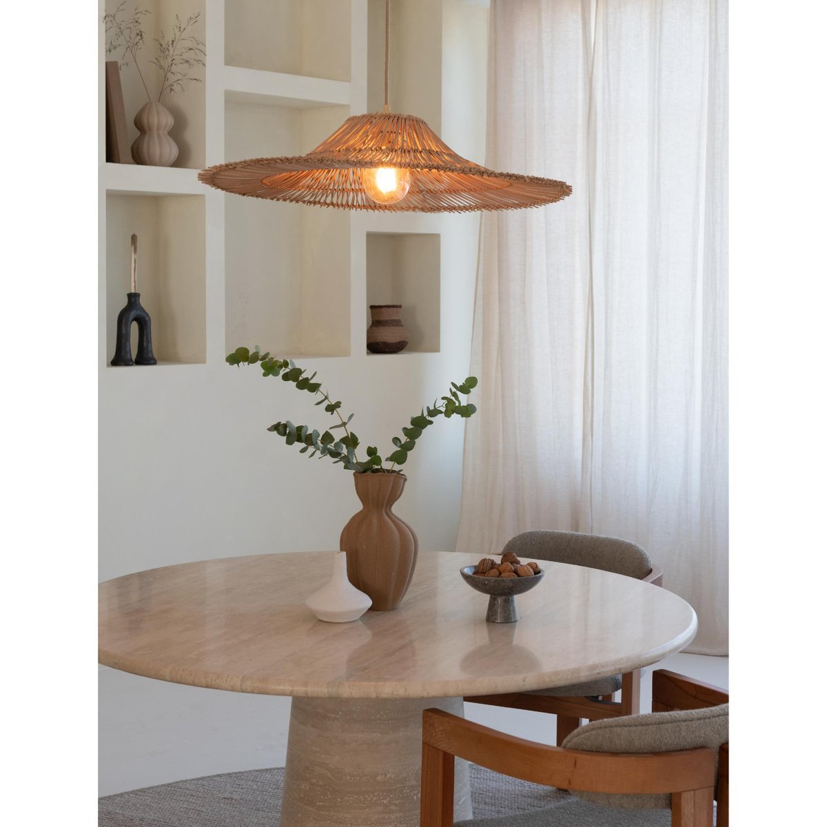 Lampe Suspendue Rotin CANCUN naturel, GOOD & MOJO
