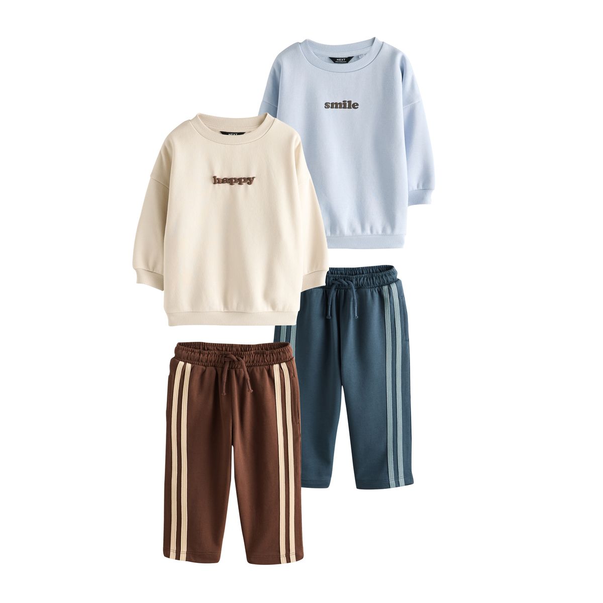 Haut ras du cou et pantalon de jogging, 4 p multi-couleurs, NEXT