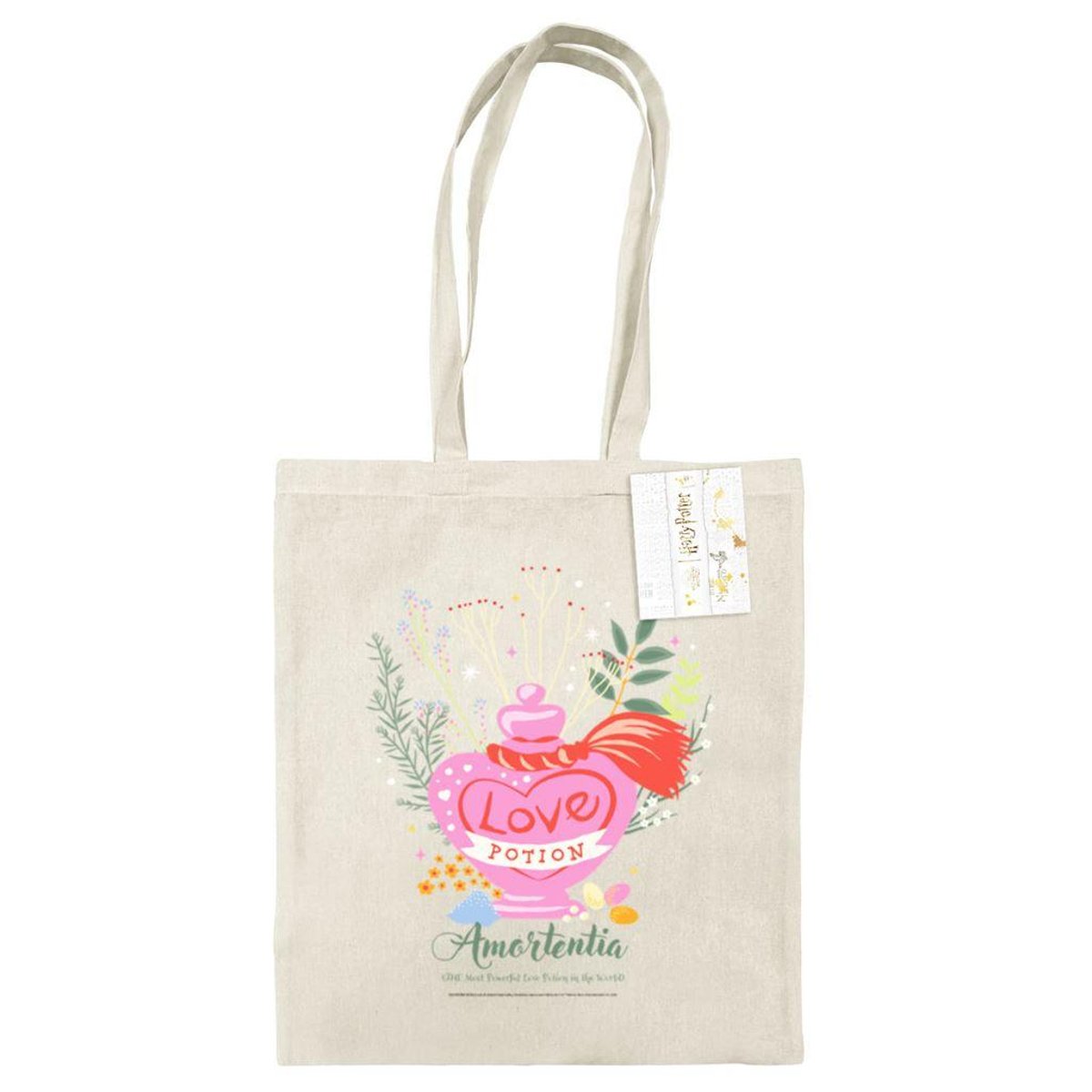 Tote bag AMORTENTIA beige, HARRY POTTER