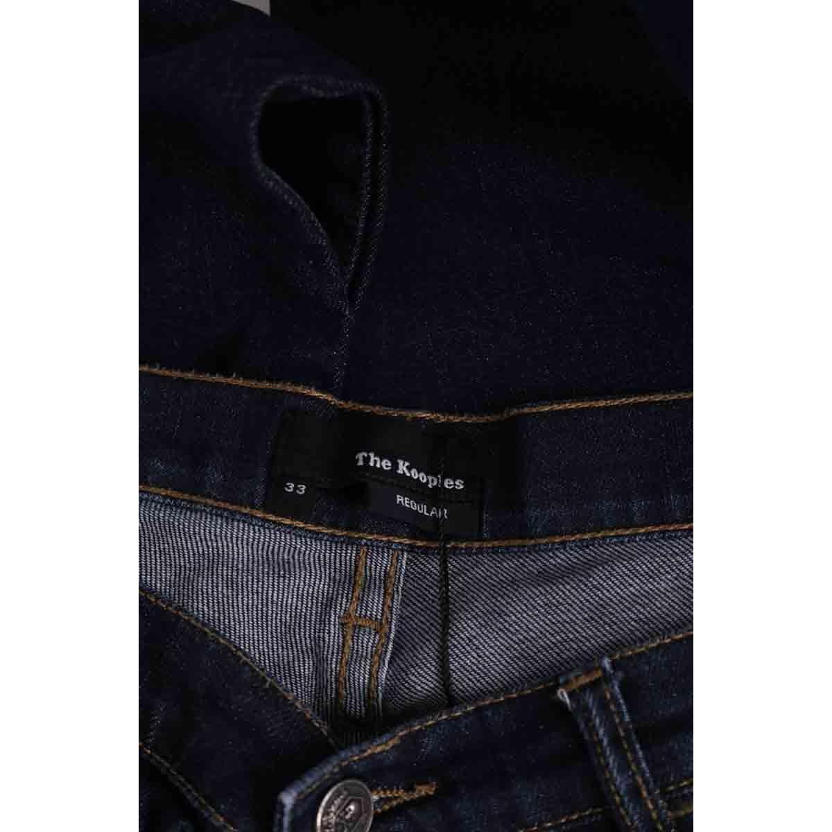 Jean droit - Très Bon État marine, THE KOOPLES