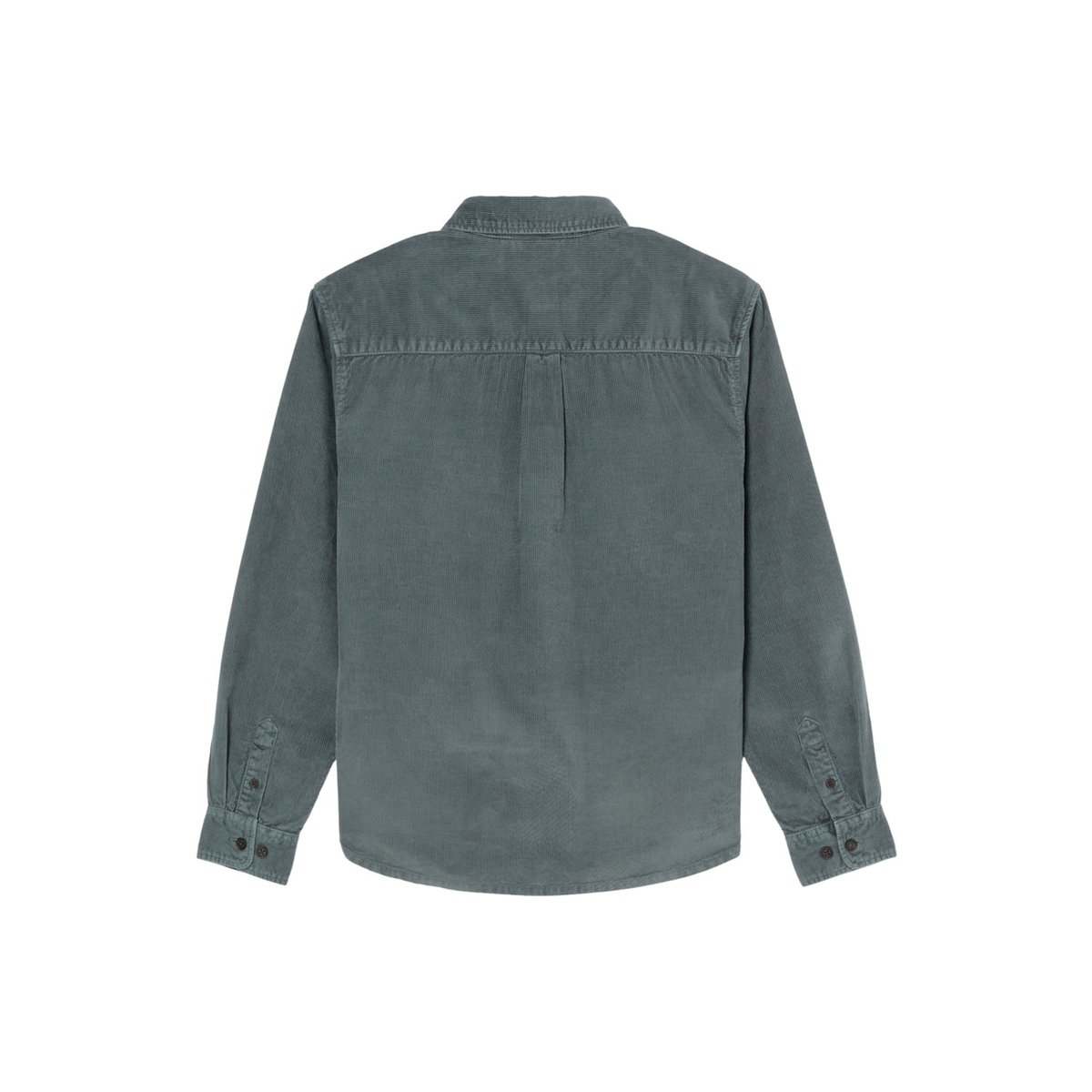 Chemise manches longues en velours côtelé BUTTON DOWN REGULAR gris dark slate, ELEMENT