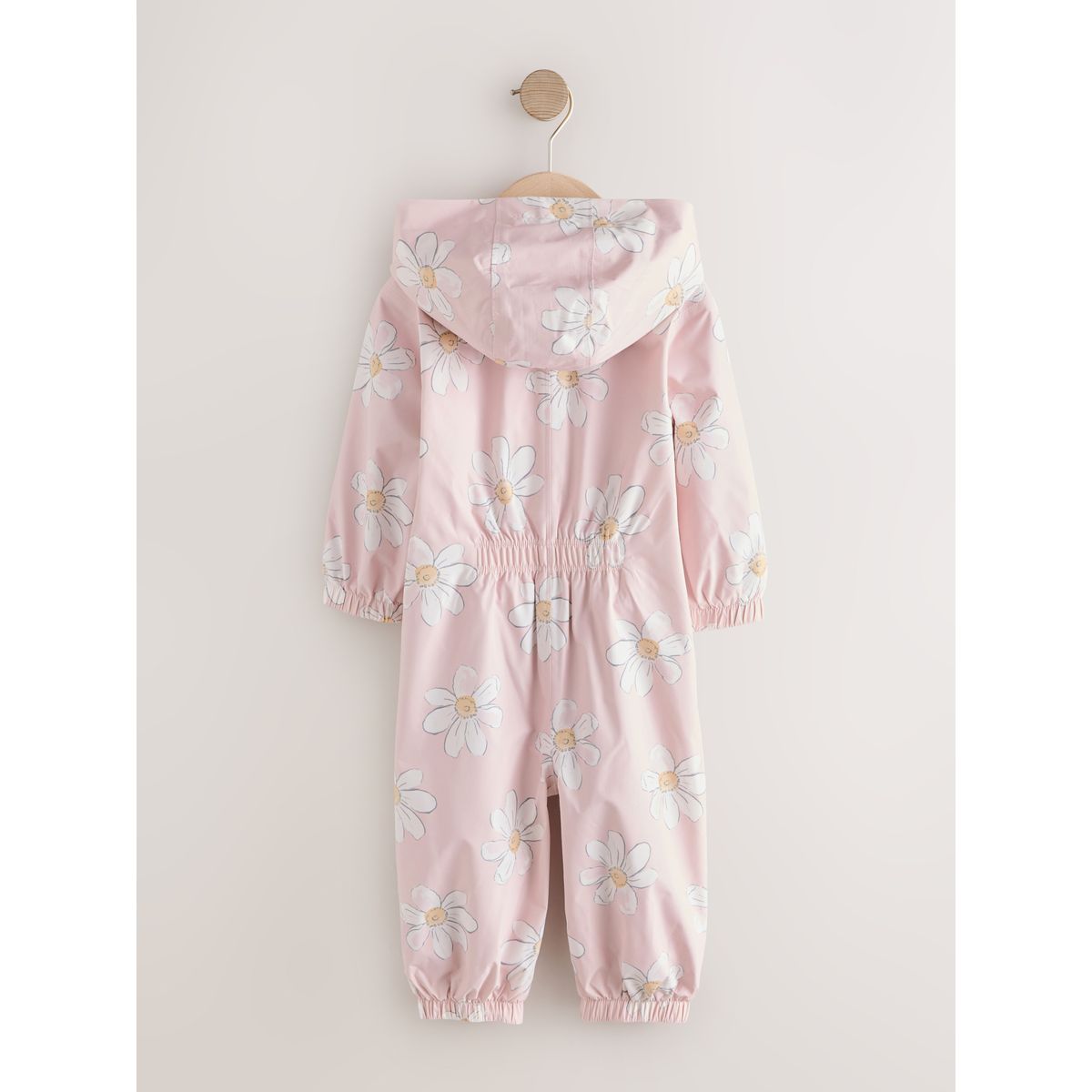 Combinaison imperméable (3 mois à 7 ans) rose motif fleurs, NEXT