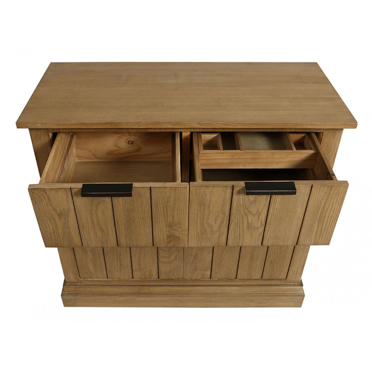 Commode 3 tiroirs - DEMEURE marron, INTERIOR'S