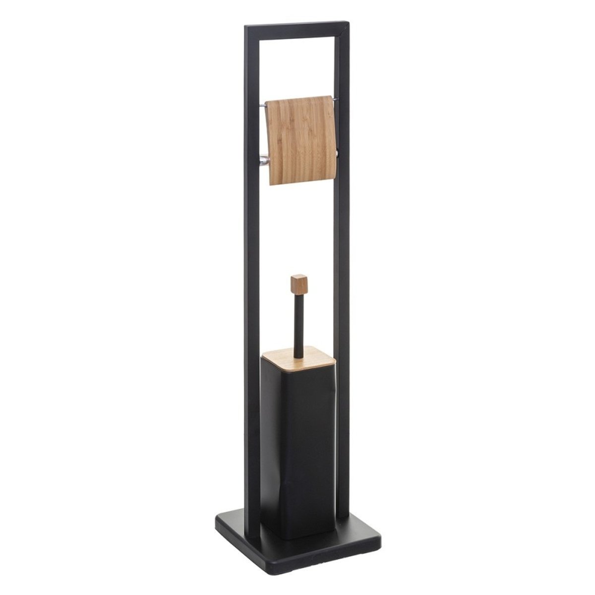 Dérouleur Wc Avec Brosse Natureo Noir noir, ATMOSPHERA