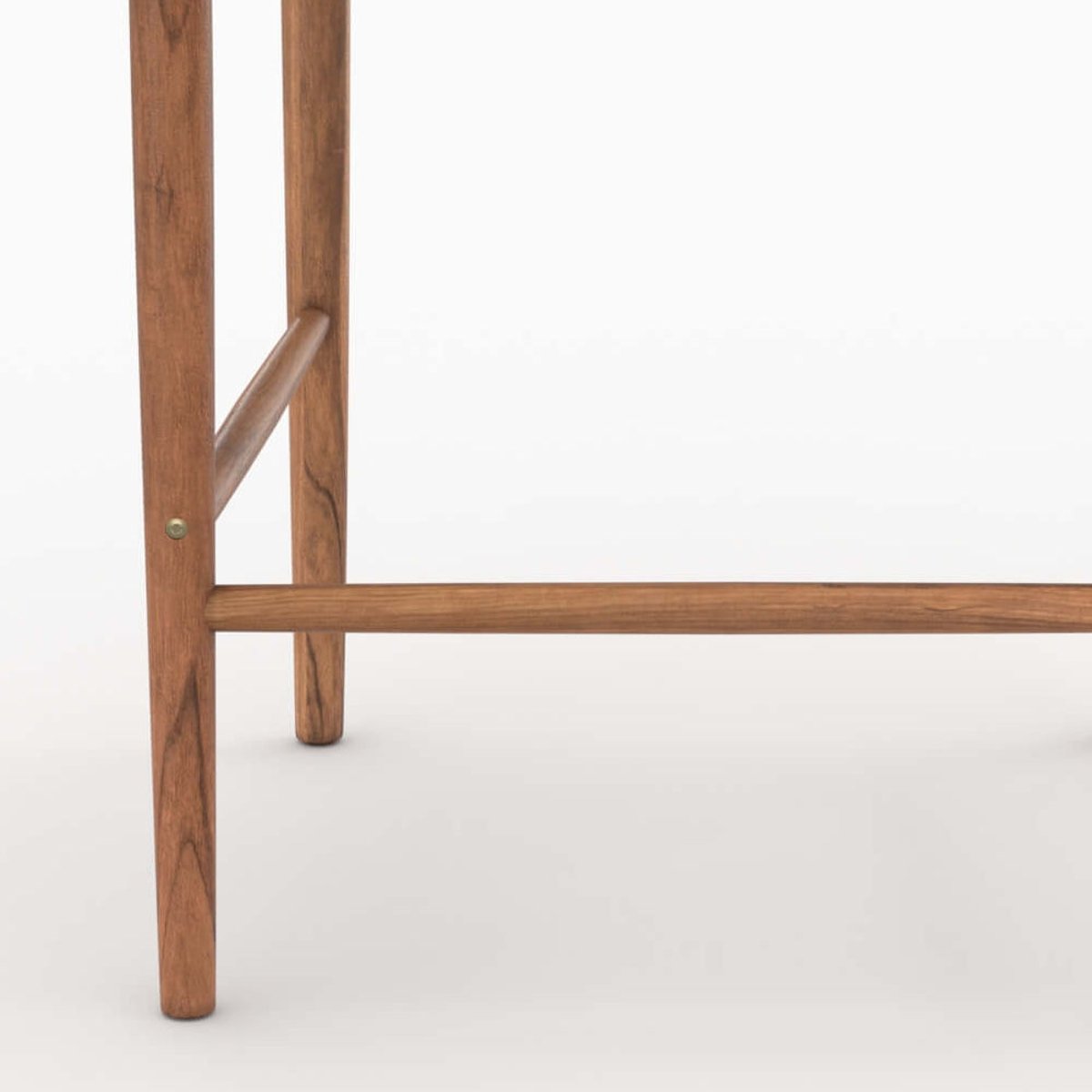 Lot de 2 chaises pour îlot central 65 cm - BALI naturel, MAISON PAVANE
