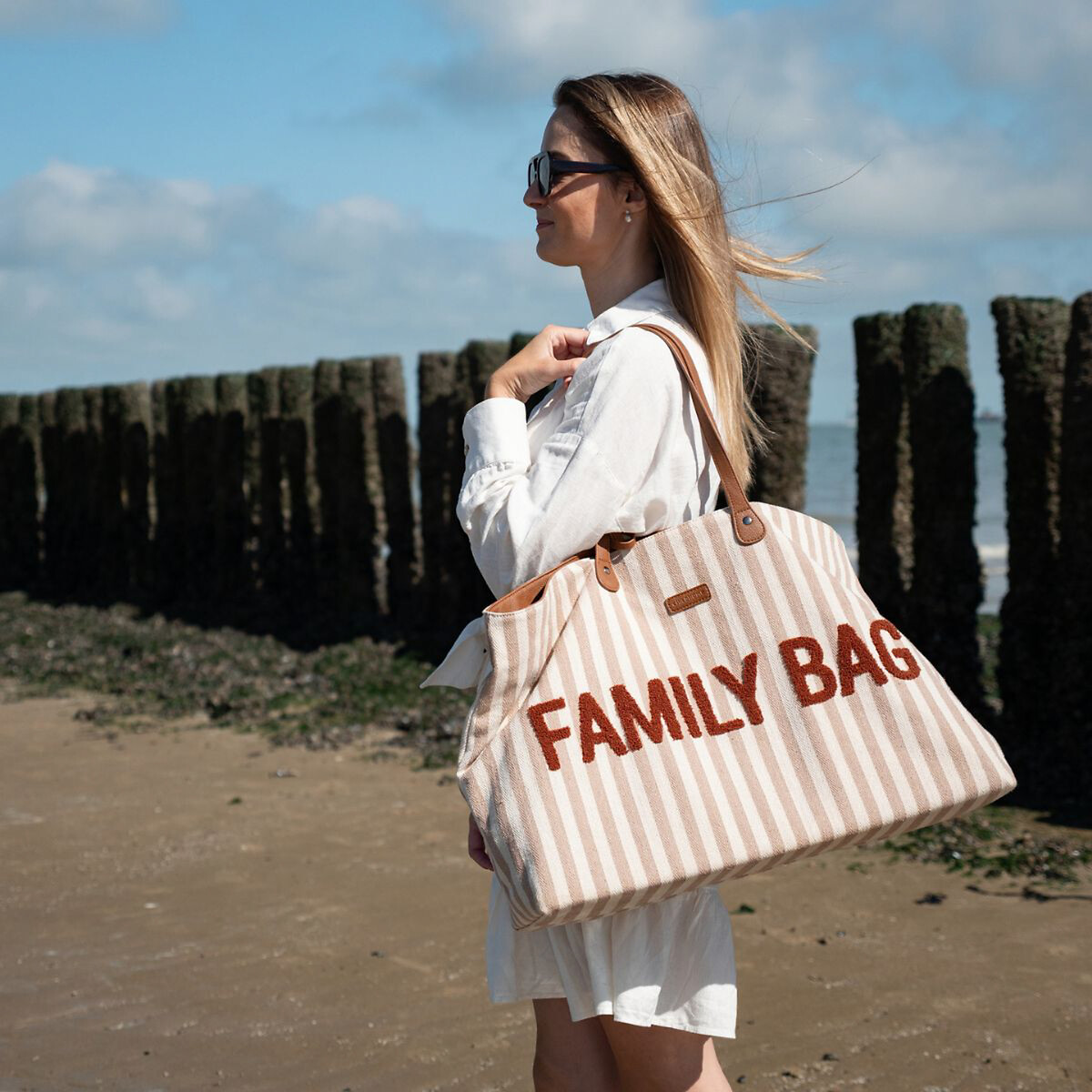 Sac à langer Mommy CWMBBSTNR terracotta, CHILDHOME