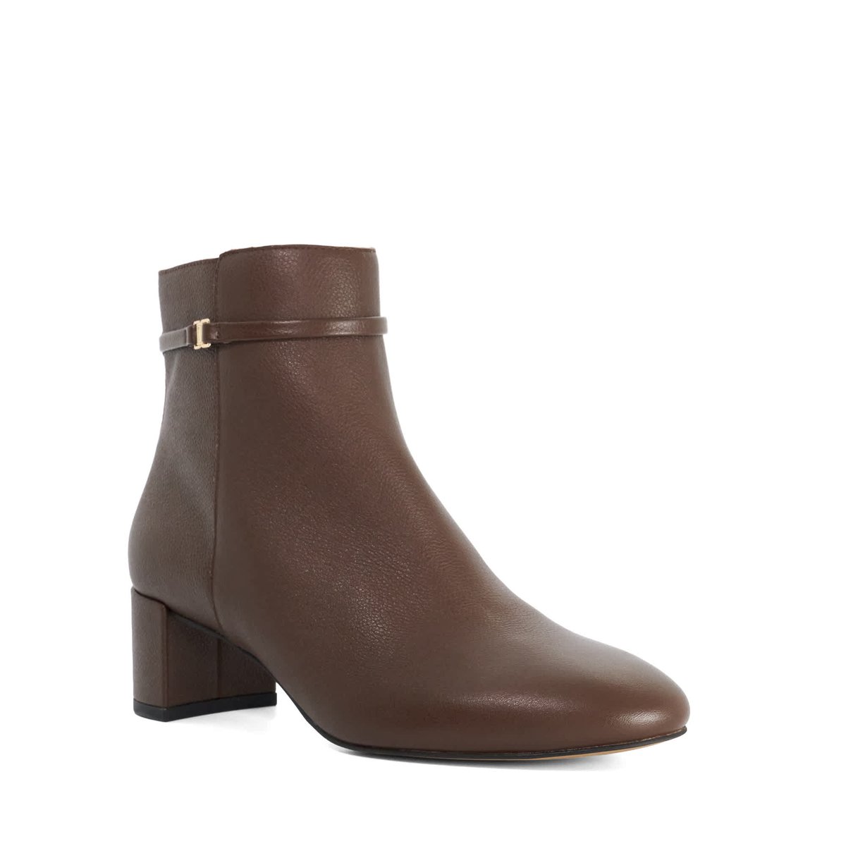 Bottines à talons - OAKEN dark brown-leather, DUNE LONDON