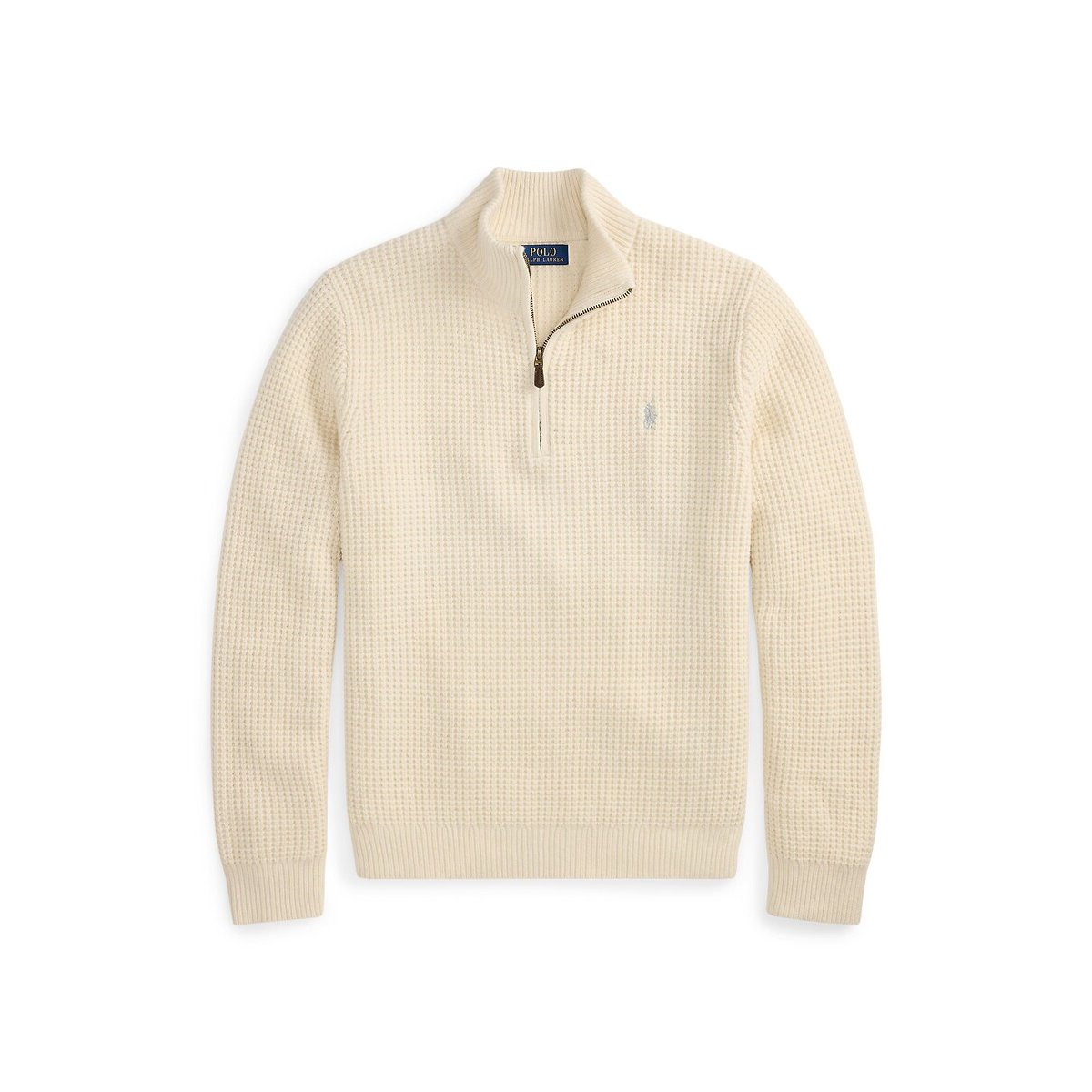 Pull camionneur, en laine mélangée crème, POLO RALPH LAUREN