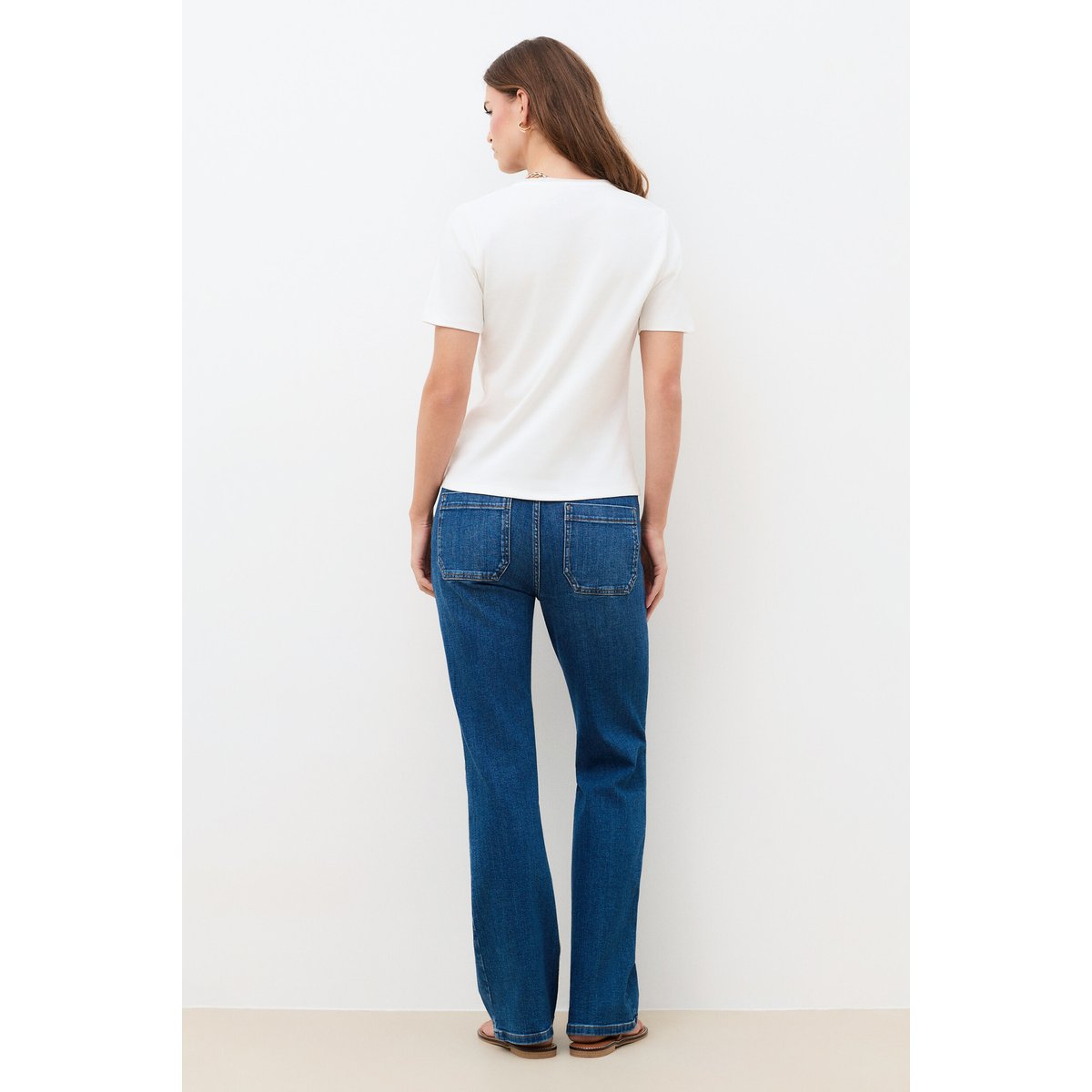 T-shirt Temilie ecru, CAROLL