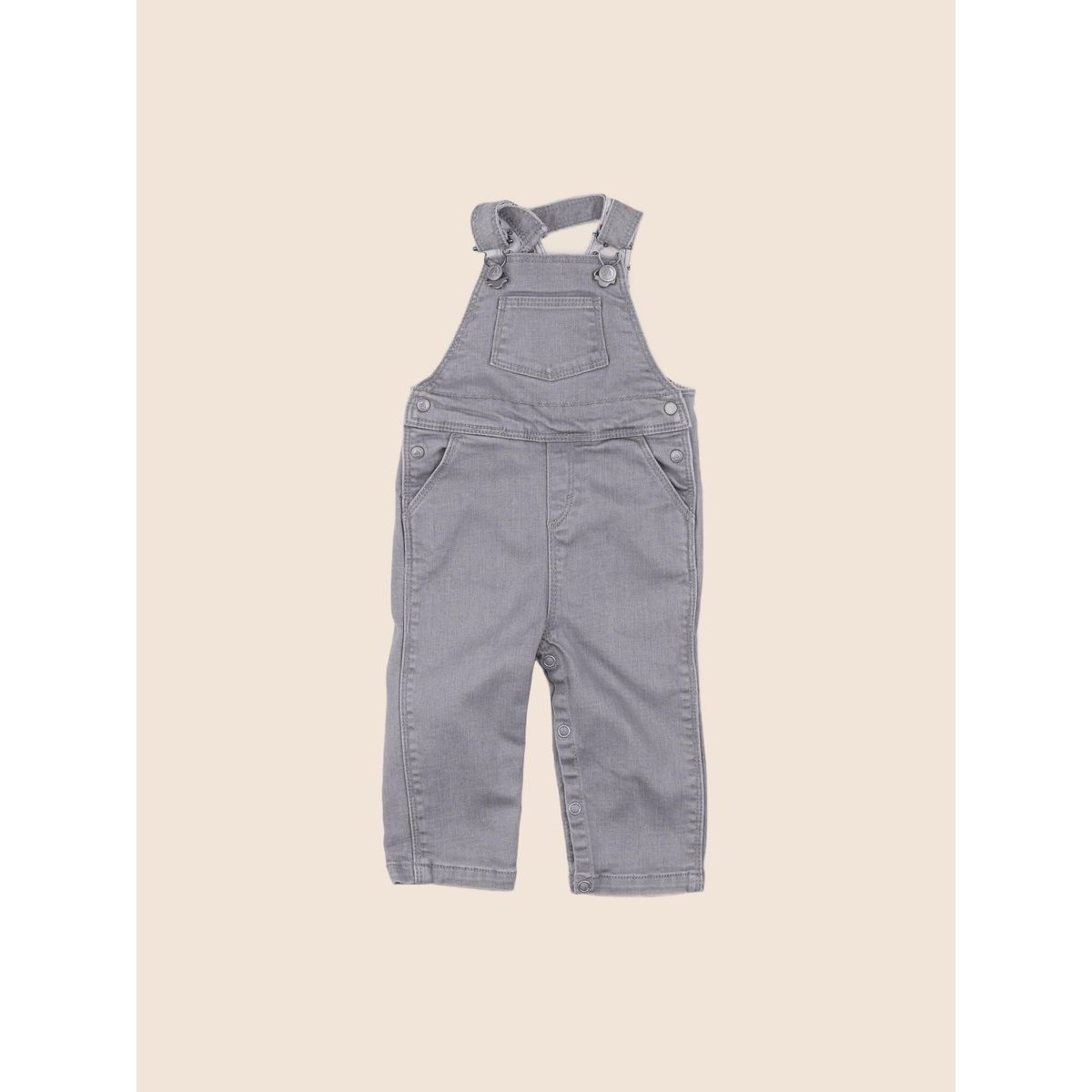 Salopette - Très bon état gris, PETIT BATEAU