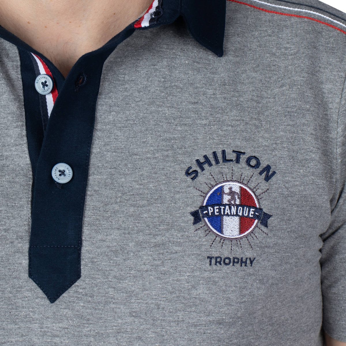 Polo masters gris, SHILTON