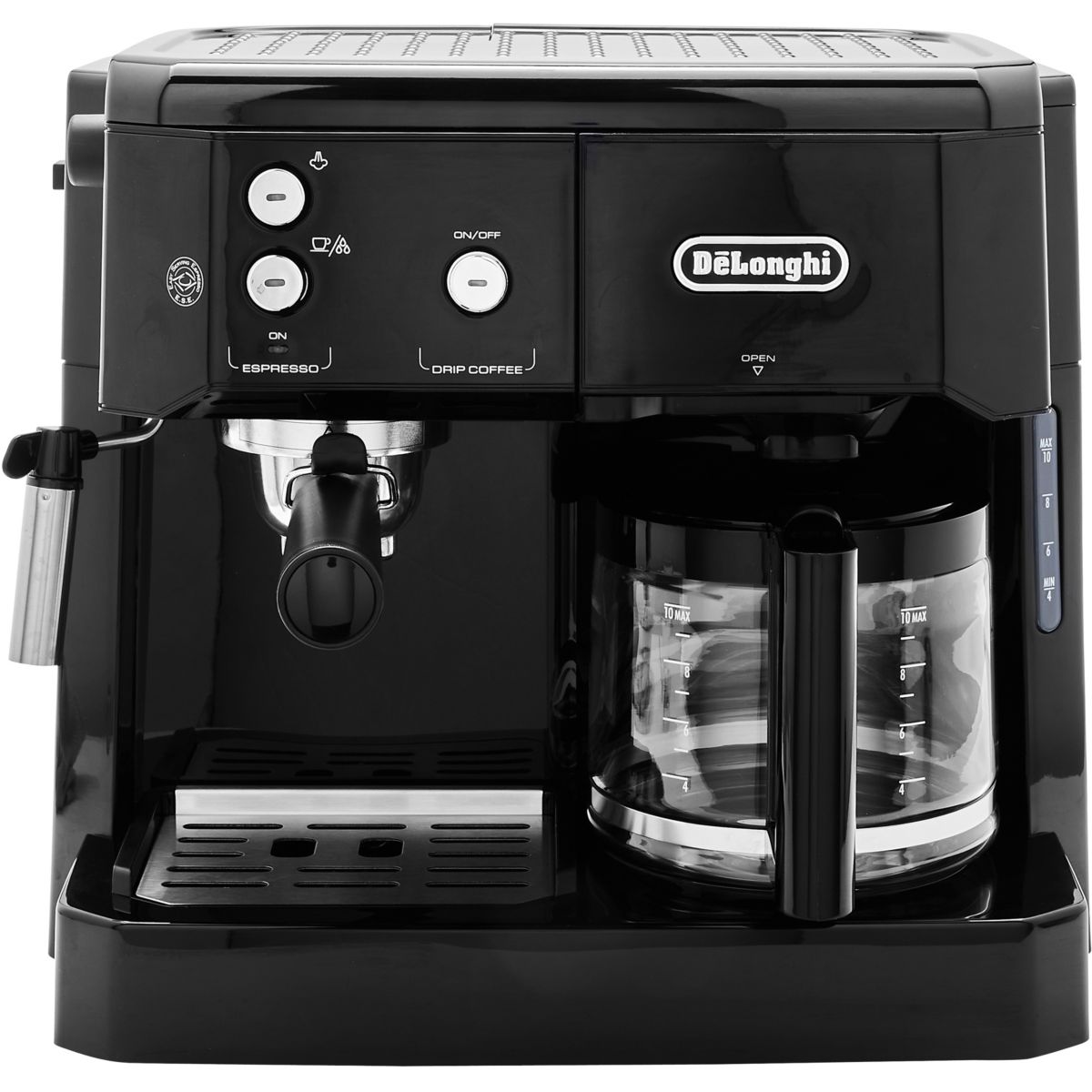 Expresso combiné cafetière BCO416.1 FR Noir noir, DELONGHI