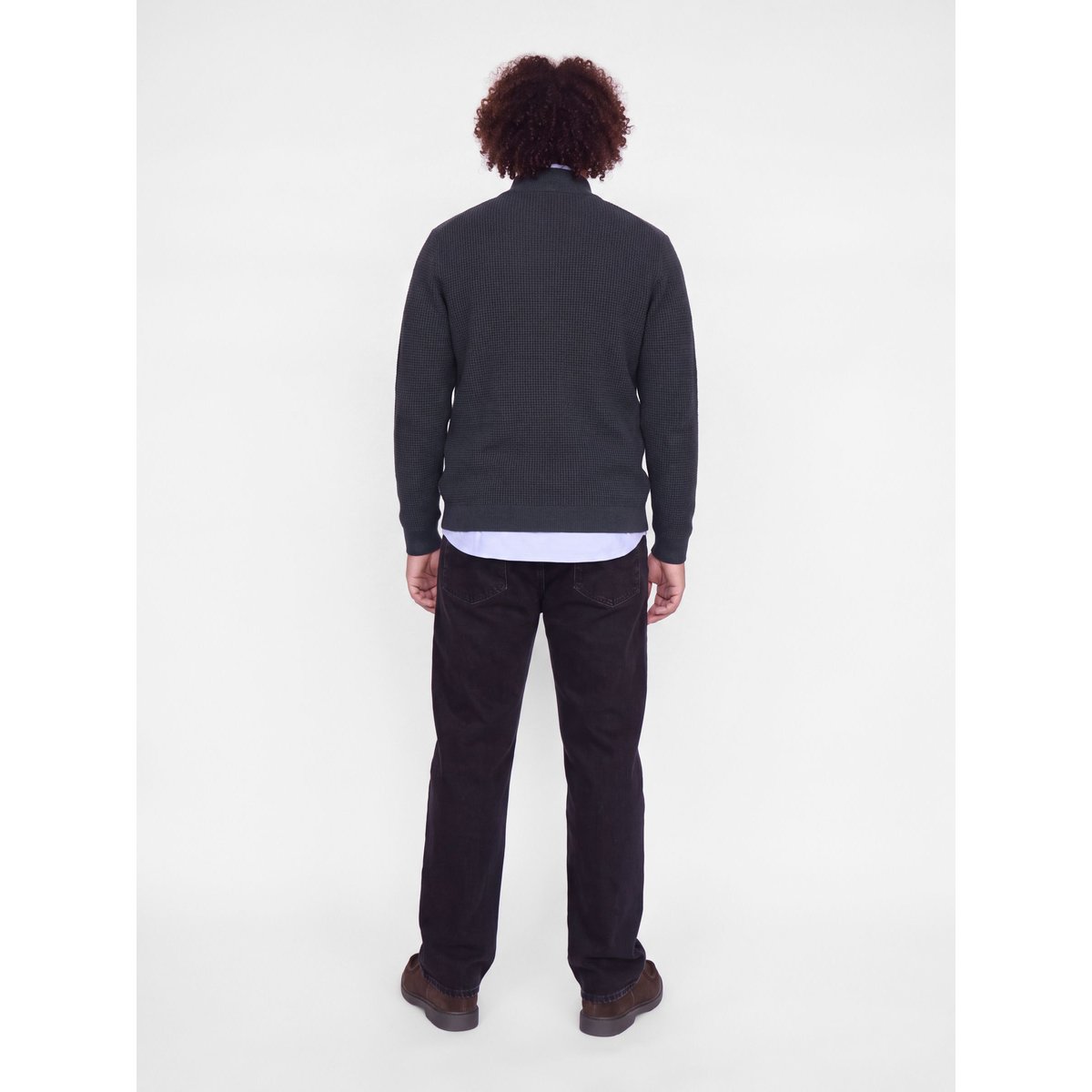 Pull En Maille dark navy 1, JACK & JONES
