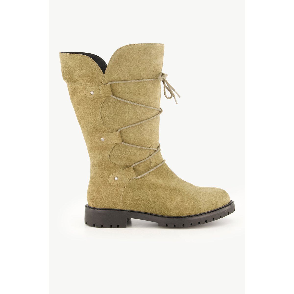 Bottes en cuir tige XL, largeur H , pied large mousse, ULLA POPKEN