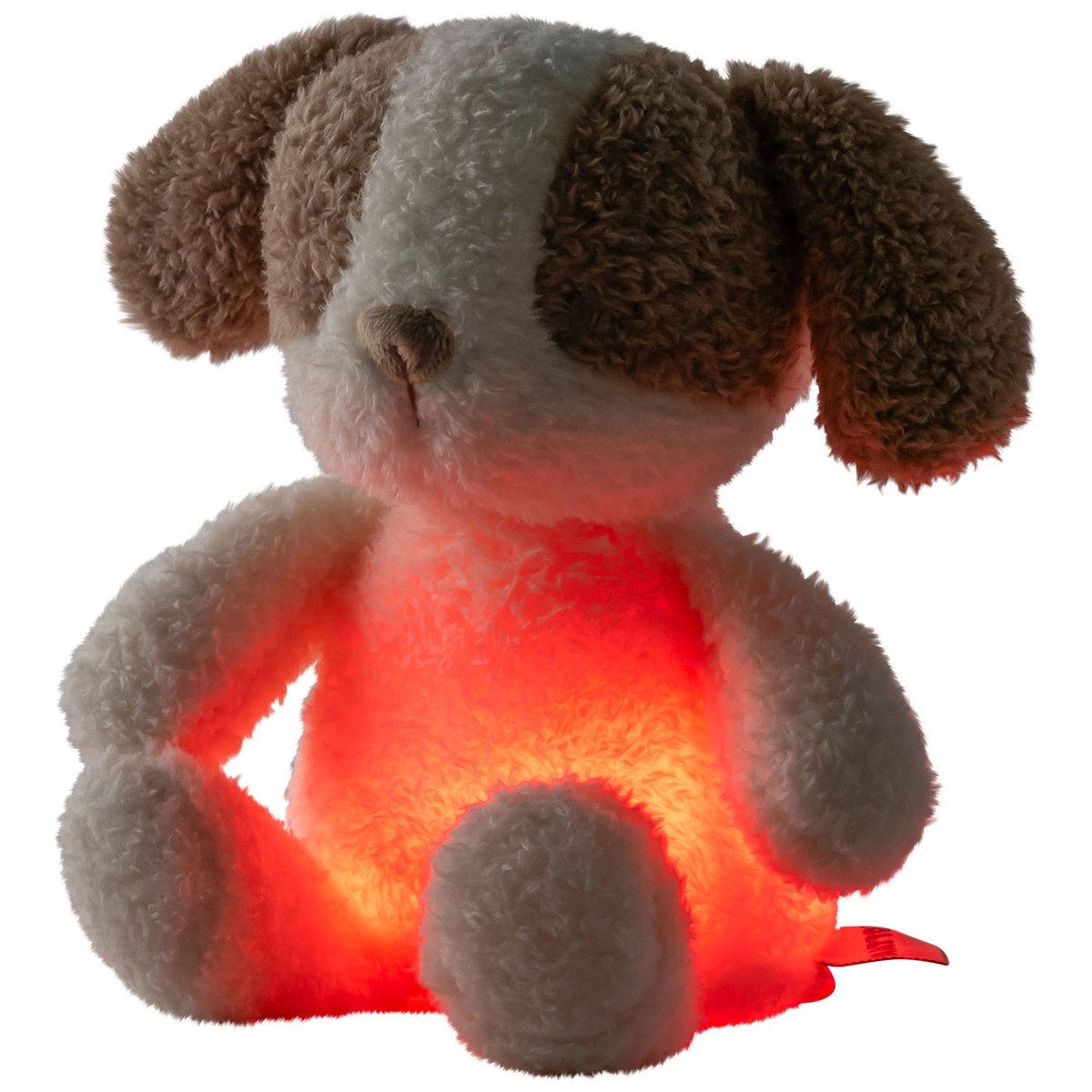 Peluche veilleuse ecru, marron, NATTOU