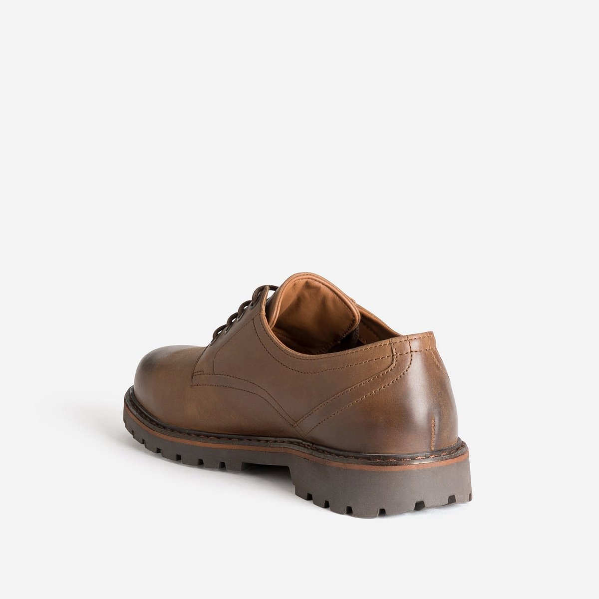 Derby en cuir FABRIZZIO cognac, ERAM