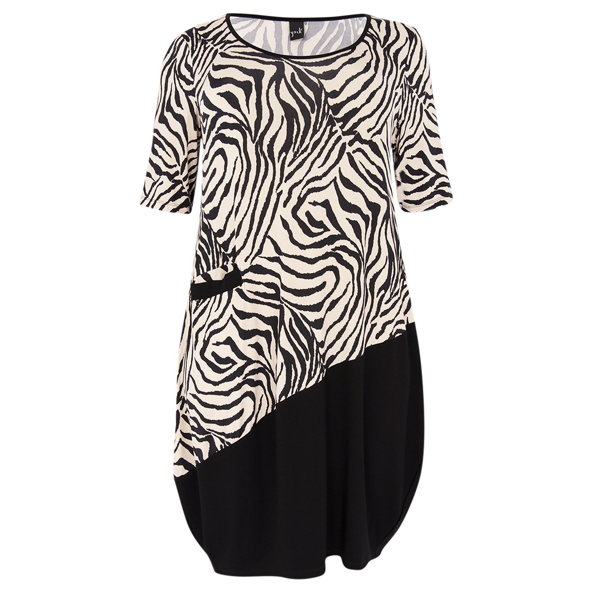 Robe imprimé / imprimée animal blanc, YOEK