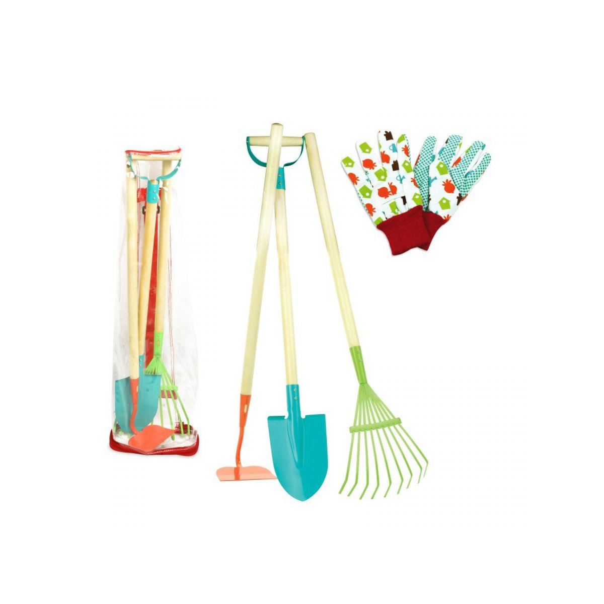 Mon grand set de jardinage vert, VILAC