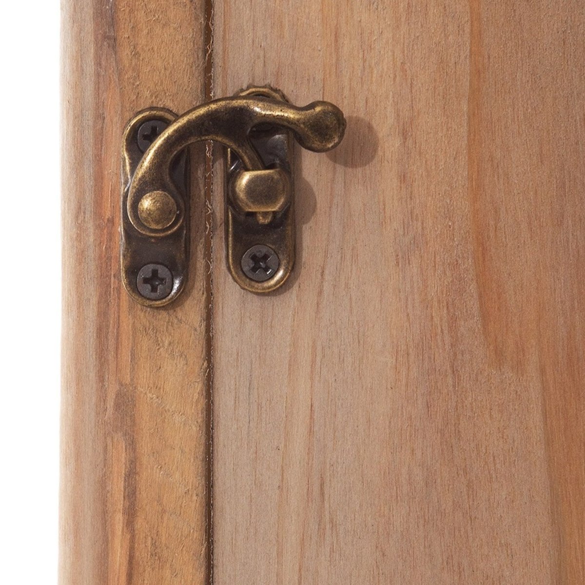 Boîte à clés rétro en bois marron, ATMOSPHERA