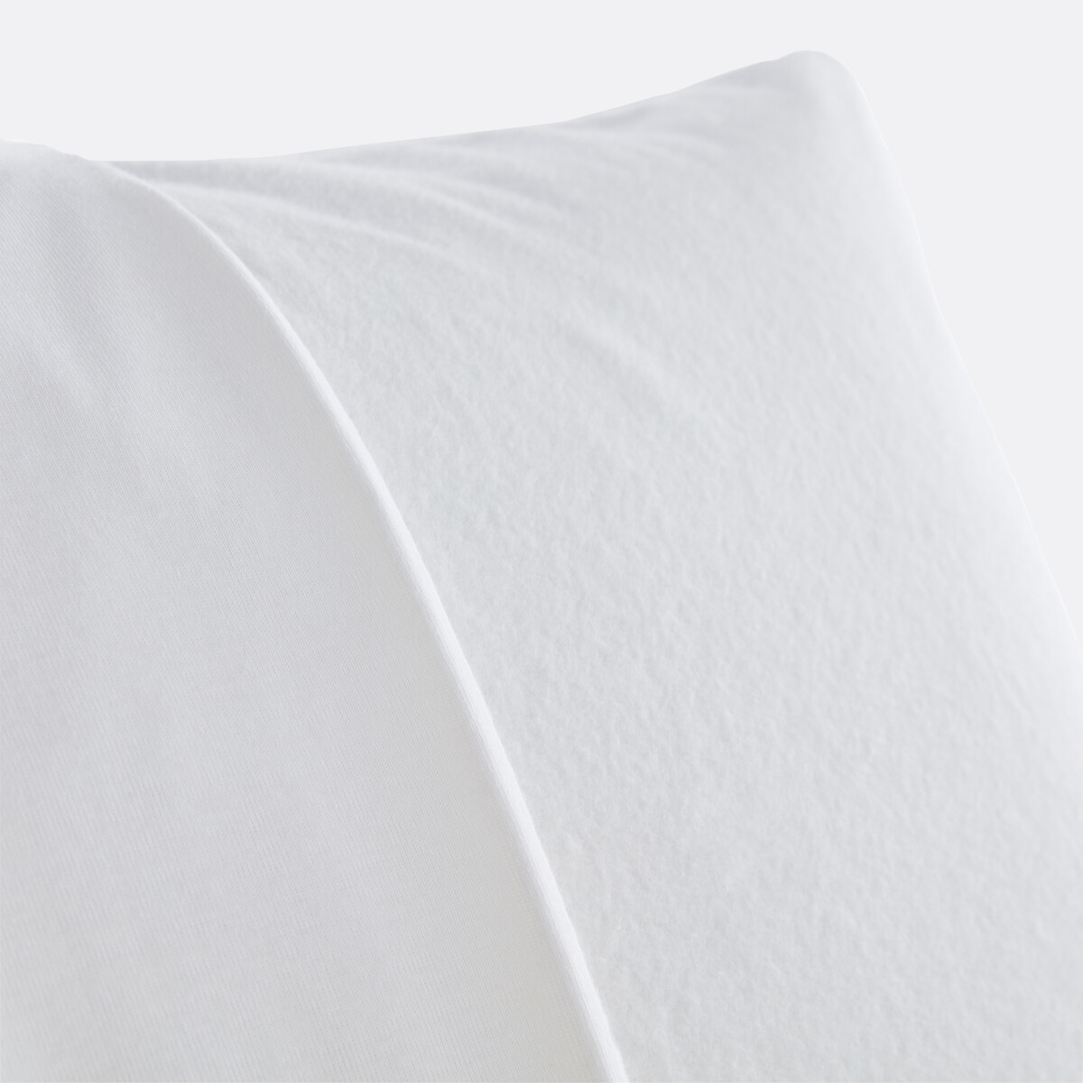 Protège oreiller absorbant 100% coton antiacarien blanc, LA REDOUTE INTERIEURS