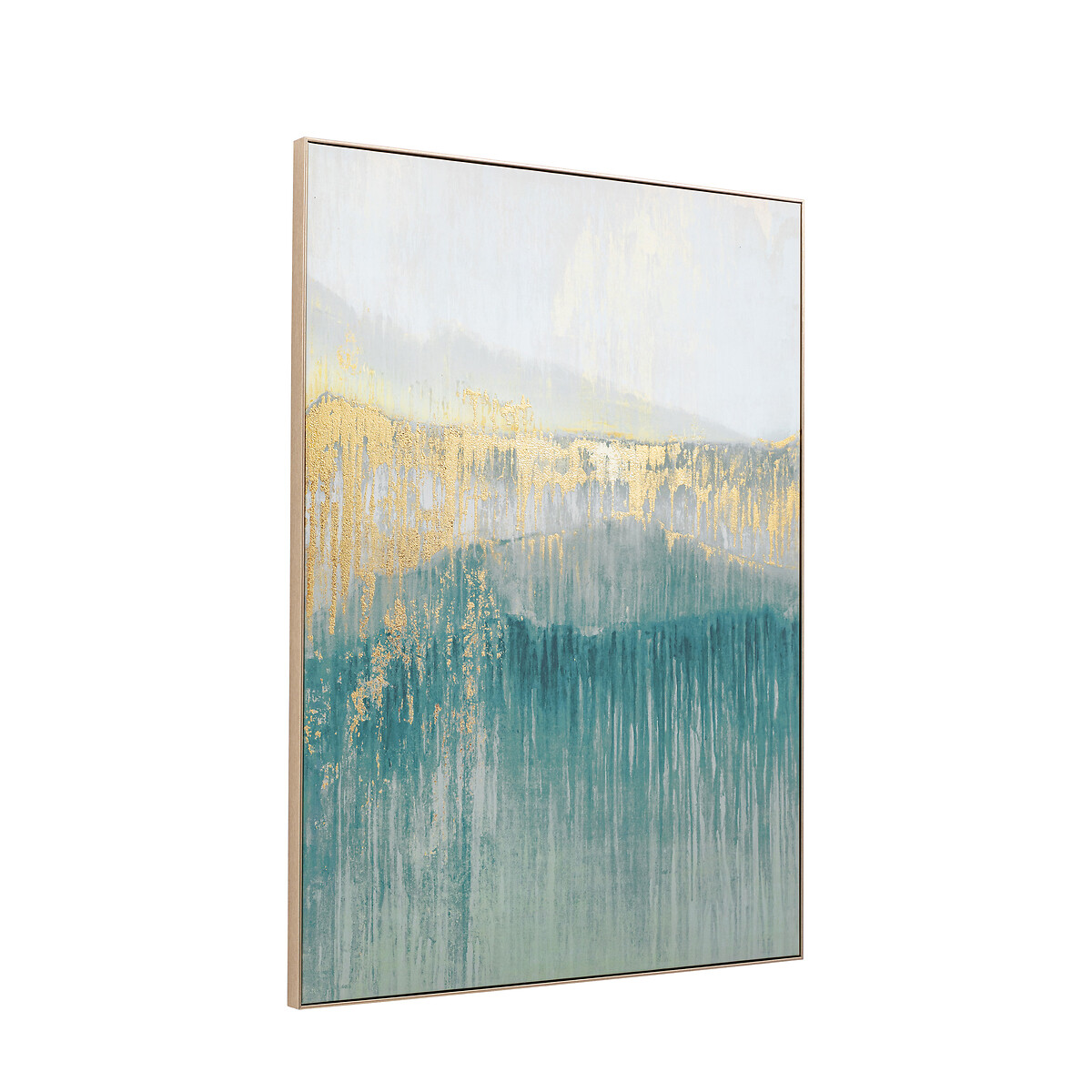 90x120cm Early Morning Horizon Framed Canvas green, ÉDITÉ