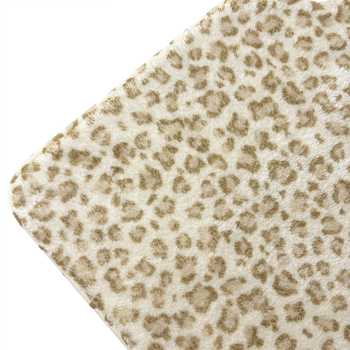 Tapis de bain léopard antidérapant LEOPARD marron, GUY LEVASSEUR
