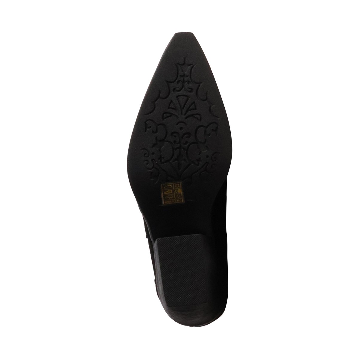 Bottines à Talon Cuir Ideal Shoes noir, ENZA NUCCI