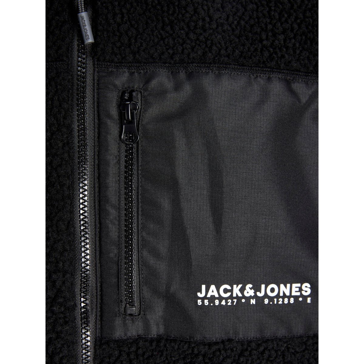 Manteau En Peluche black, JACK & JONES