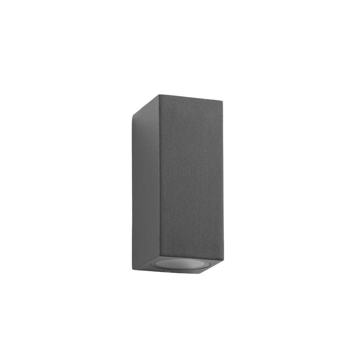 Applique extérieure en aluminium moderne anthracite, LUCANDE
