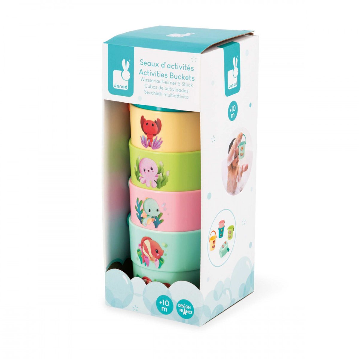 Seaux - Mes Bebes Animaux v002226, JANOD