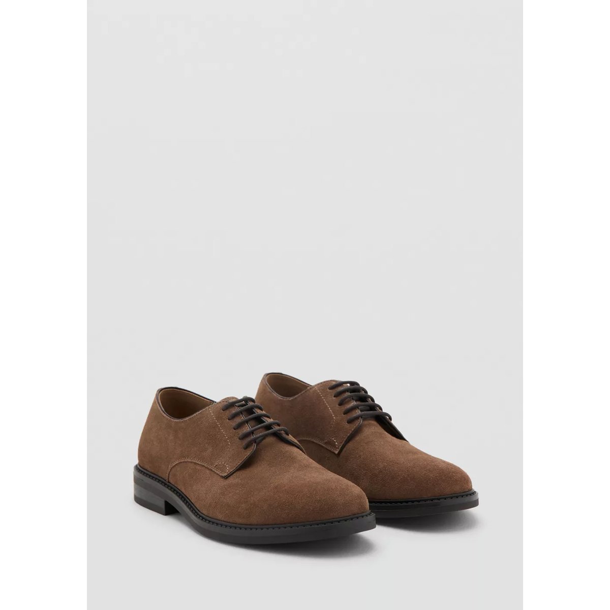 Chaussures costume cuir cognac, MANGO MAN