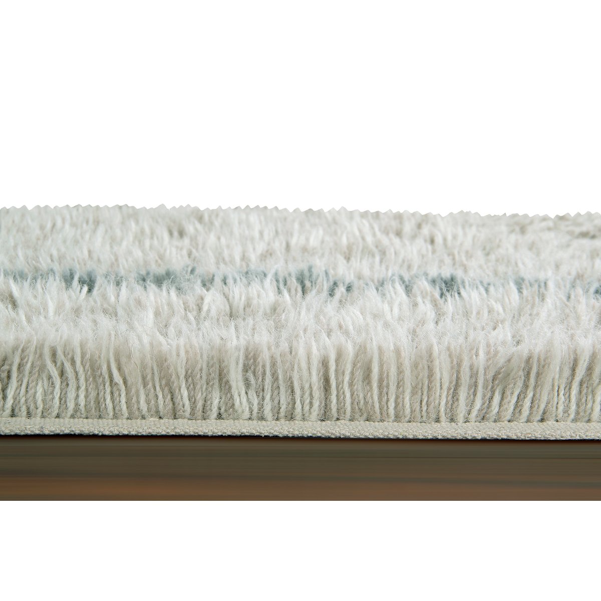 Tapis Lainable Rectangulaire Winter Calm FREE YOUR SOUL gris, LORENA CANALS