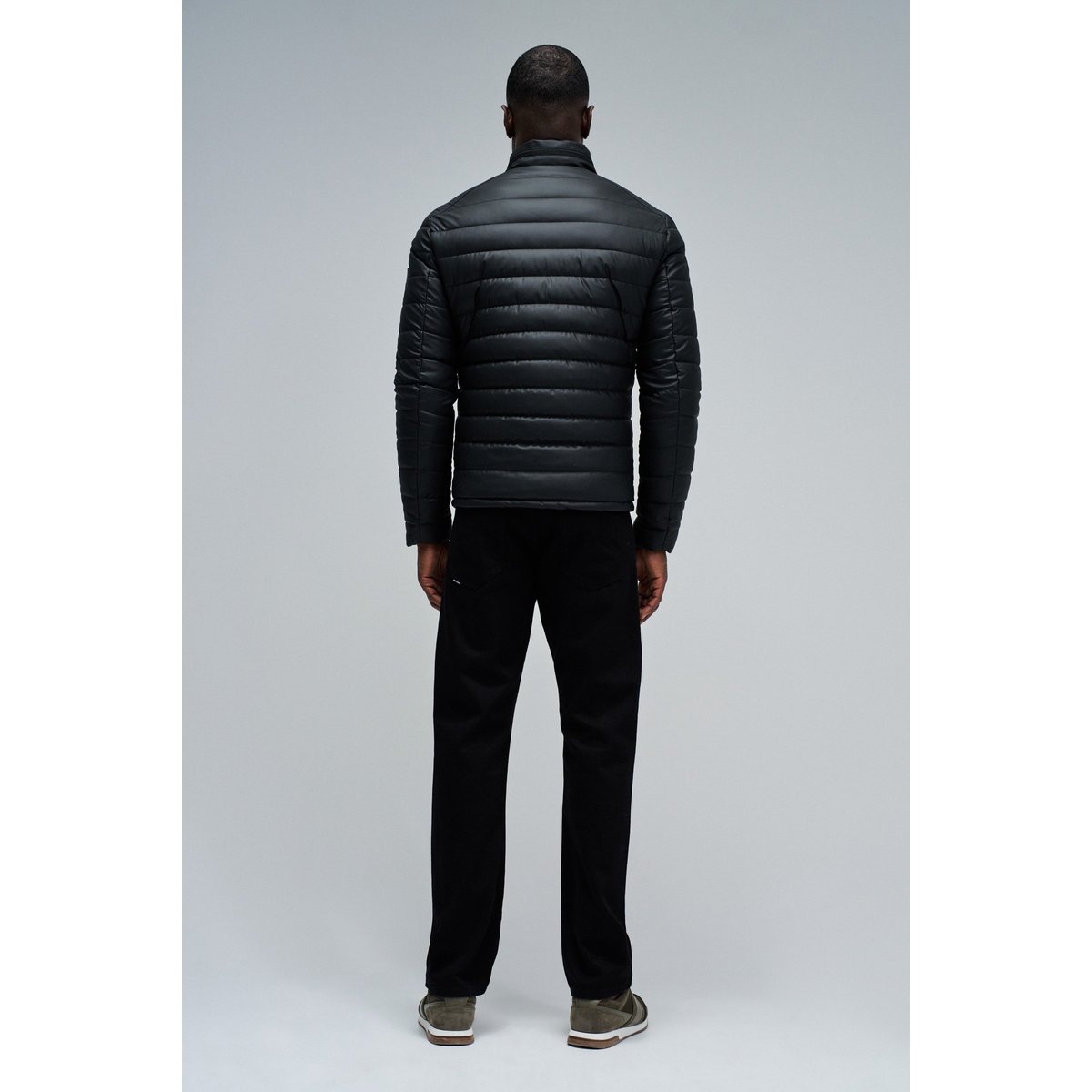 VESTE METELASSÉE EFFET CUIR noir, SALSA JEANS