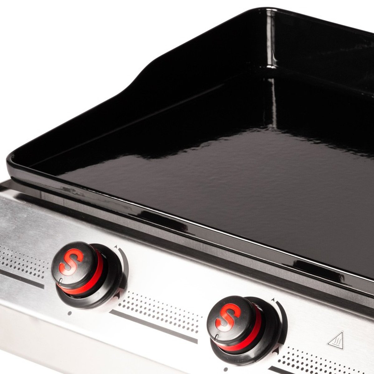 Plancha gaz à poser pour 20 convives gris clair, SOMAGIC